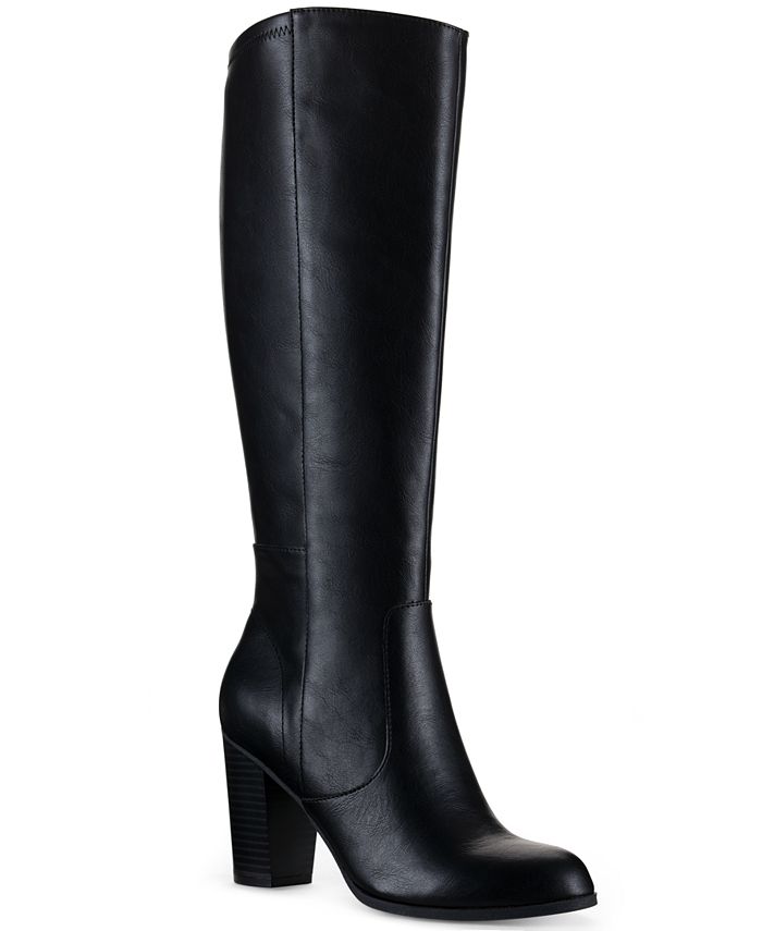 Style & Co Addyy Extra Wide-Calf Dress Boots, Created for Macy's ...
