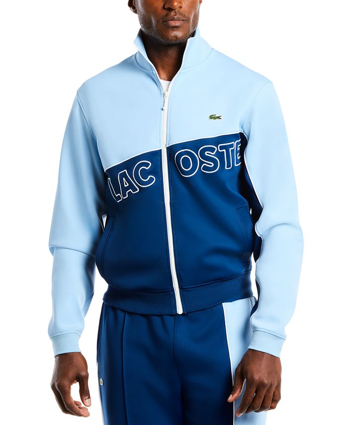 mens lacoste track top
