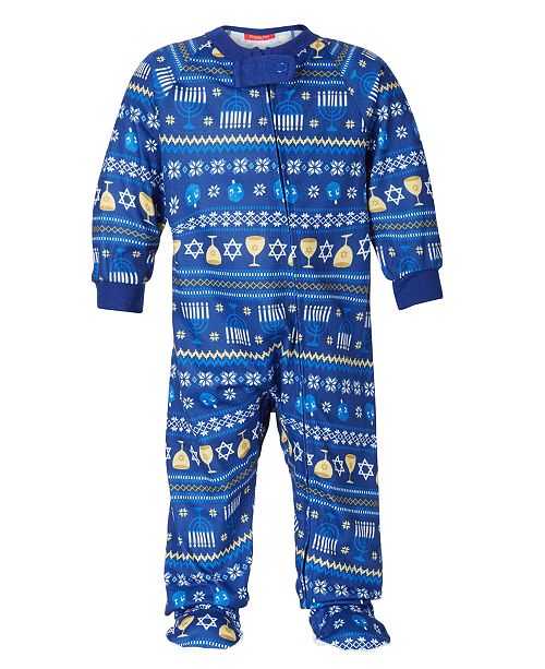 Family Pajamas Matching Baby Hanukkah Created For Macy S Reviews Bras Panties Lingerie Women Macy S