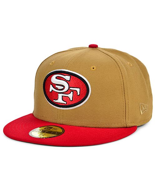 New Era San Francisco 49ers Basic Fashion 59fifty Fitted Cap Reviews Sports Fan Shop By Lids Men Macy S