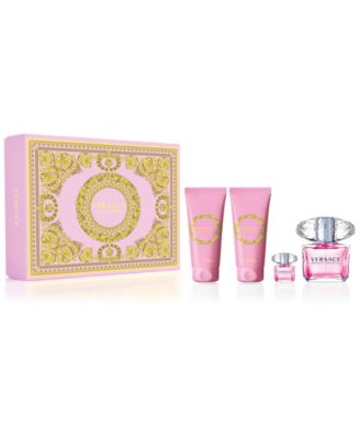 macy's versace bright crystal gift set