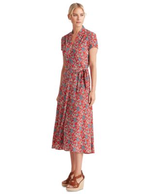 ralph lauren floral midi dress