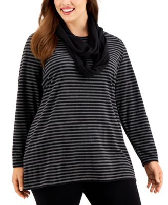 macys karen scott tops plus size