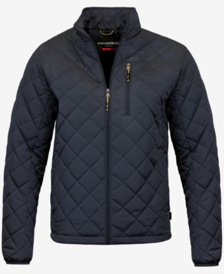 Hawke & Co. Men's Diamond Quilted Jacket, Created for Macy's & Reviews ...