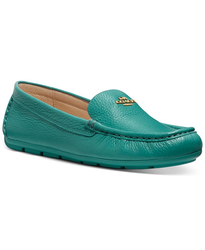 coach marley driver loafers blue