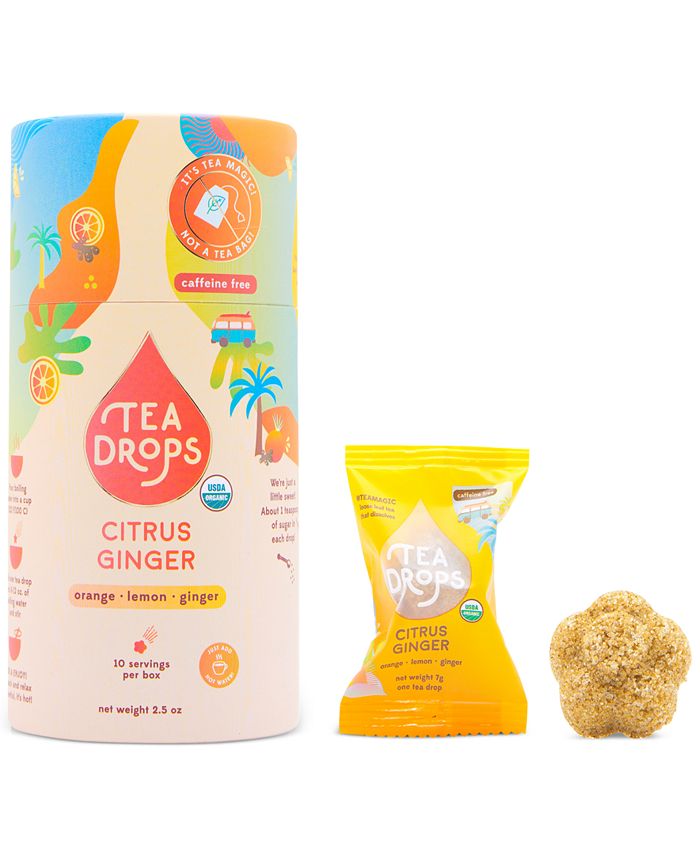 Tea Drops Citrus Ginger Tea Drops Reviews Story Macy S Stock up for flu season.tea notes: macy s