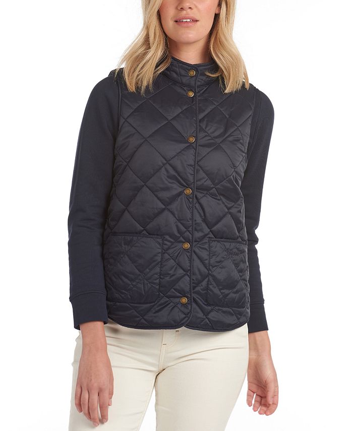 Barbour Laura Ashley Larch Gilet Quilted Vest Reviews Jackets Blazers Women Macy S Laura ashley home elise bonus luxury ultra soft comforter, all season premium 7 piece bedding set, stylish delicate design for home décor, full/queen, blue. barbour laura ashley larch gilet