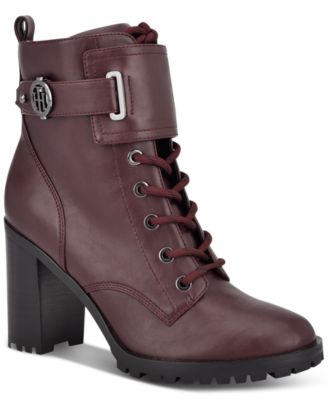 Tommy Hilfiger Prussia Lug Sole Booties 