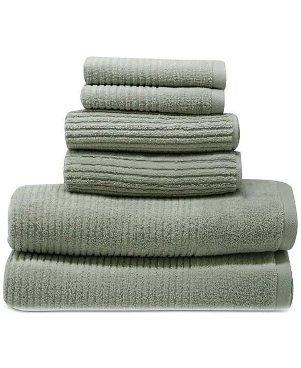 Martha Stewart Collection QuickDry 6Pc. Towel Set, Created for Macy's