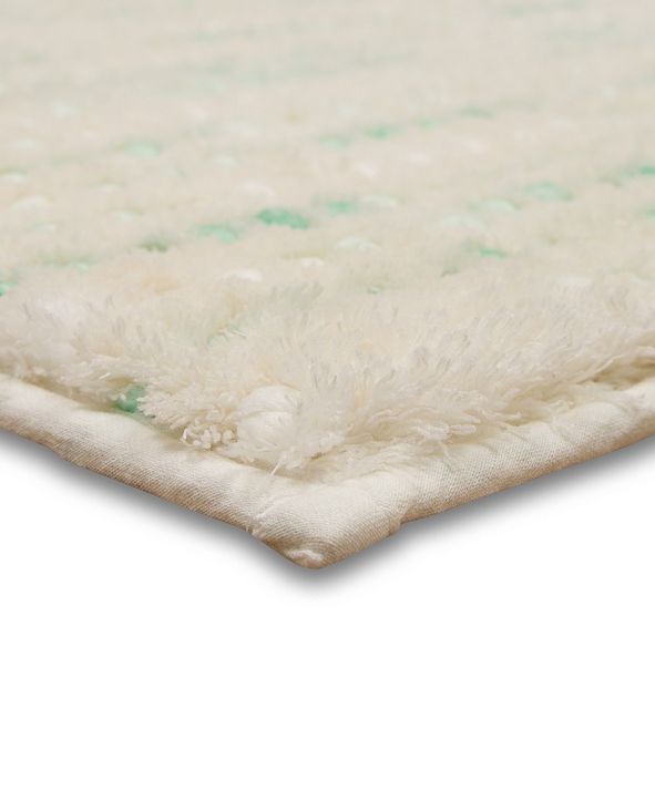 Martha Stewart Collection Bubble 20" x 30" Bath Rug, Created for Macy's