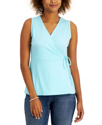 macys charter club petite tops
