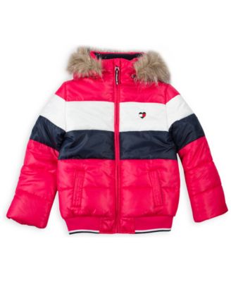 tommy hilfiger baby girl coats
