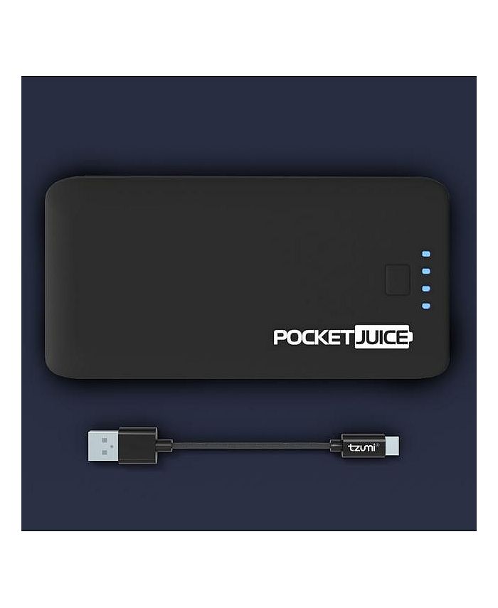 Tzumi PocketJuice Endurance AC Mini Portable Charger 8,000 mAh Power