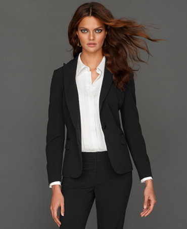 INC International Concepts Flap-Pocket Suit Blazer - Jackets & Blazers ...