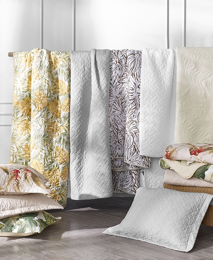 Tommy Bahama Home Tommy Bahama Solid White Quilt Set, King ...