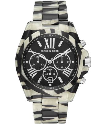 michael kors zebra watch