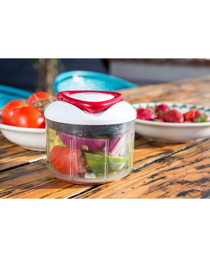 Zyliss Easy Pull Food Chopper and Manual Food Processor Vegetable