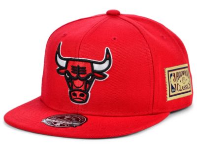 bulls championship hat mitchell and ness