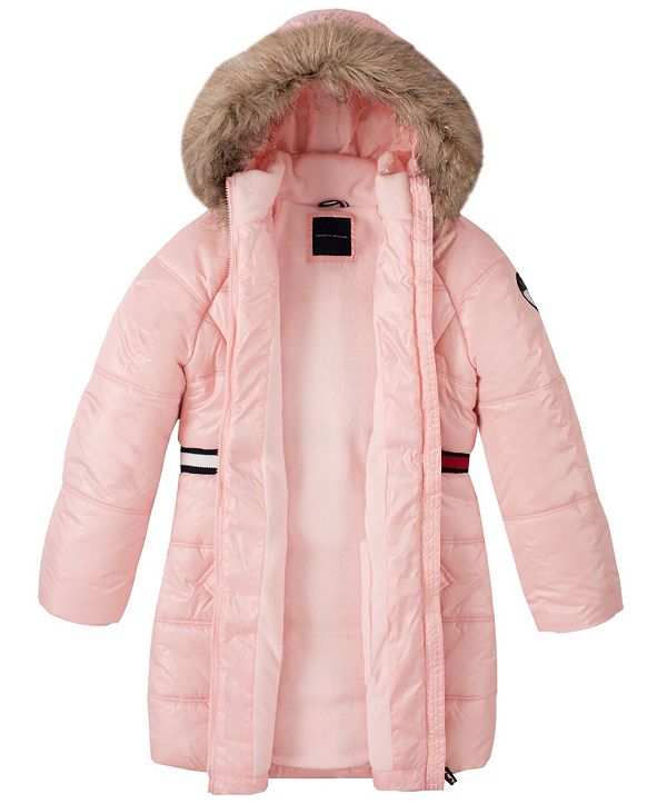 Tommy Hilfiger Toddler Girls Long Puffer Jacket & Reviews Coats