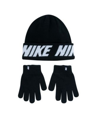 nike beanie and gloves