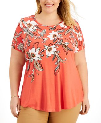 jm collection plus size tops