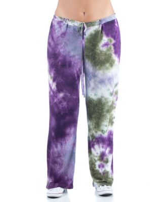 plus size tie dye sweatpants