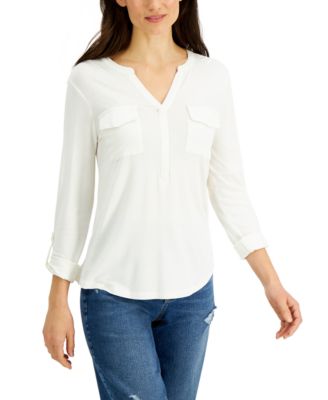 macy's women's style and co tops