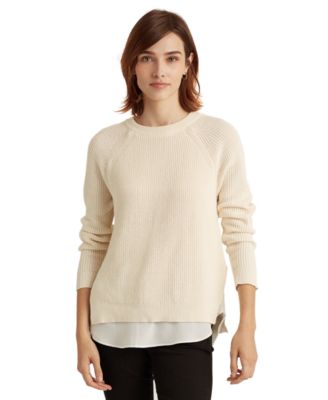 ralph lauren cable knit sweater womens