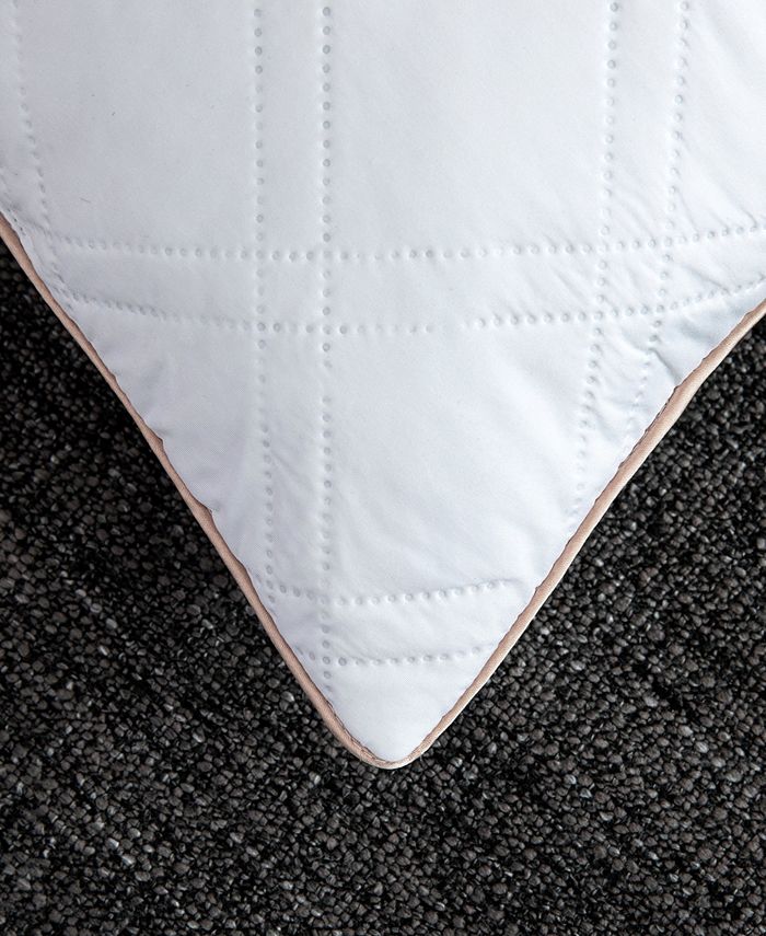 UNIKOME 18" x 18" Square Down Feather Bed Pillow Inserts, 2 Pack