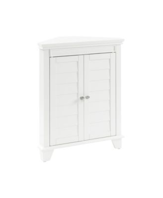 Угловой шкаф Lydia белого цвета