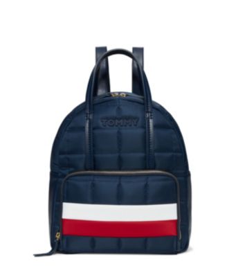 tommy hilfiger quilted backpack