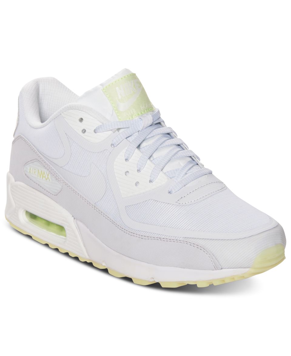 Nike Mens Air Max 90 Comfort Premium Tape Running Sneakers from