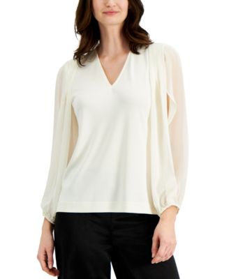 macys petite alfani tops