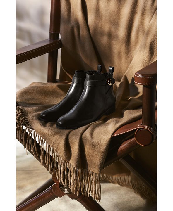 bonne leather bootie