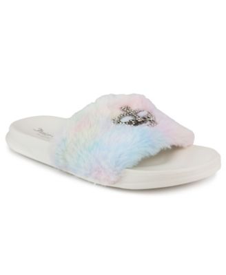 juicy couture fuzzy slides