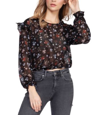 longline chiffon blouses