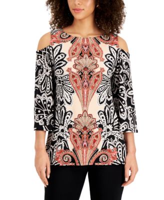 cold shoulder tops at macy's