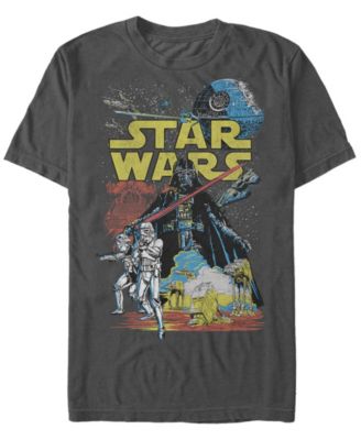 Мужская классическая футболка Star Wars Rebel с коротким рукавом