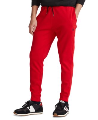 red polo jogging pants