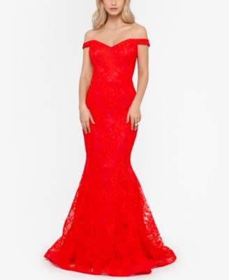 xscape red dress