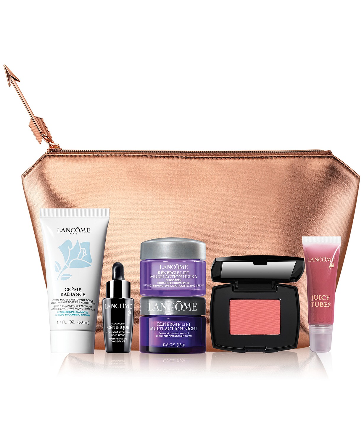 FREE 7-pc gift with any $39.50 Lancôme Purchase.