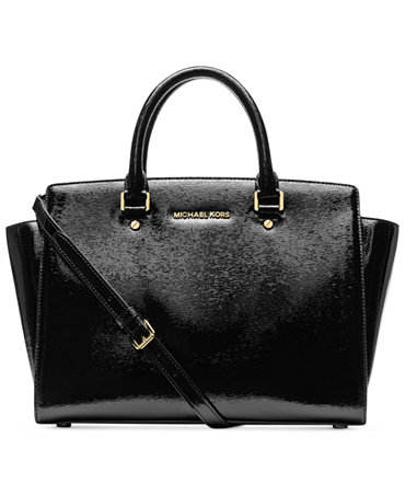 MICHAEL Michael Kors Large Selma Satchel - Handbags & Accessories - Macy's