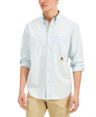 tommy hilfiger chambray shirt