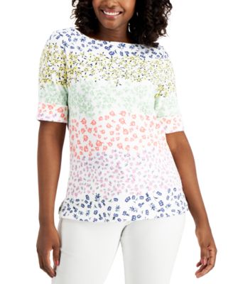 macy's karen scott petites tops