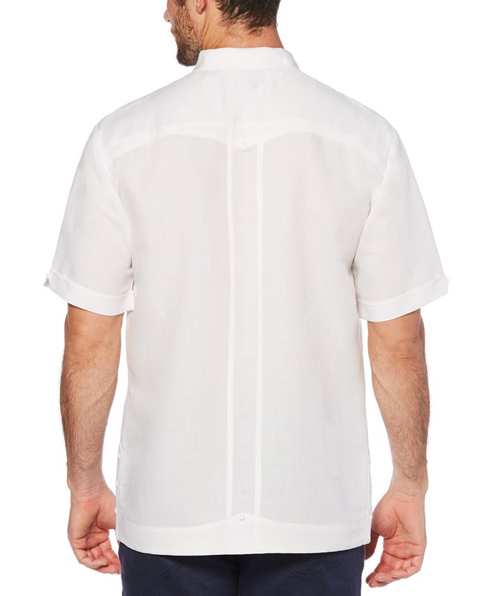 Cubavera ShortSleeve Embroidered Guayabera Shirt & Reviews Casual
