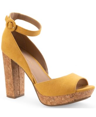 block platform sandals