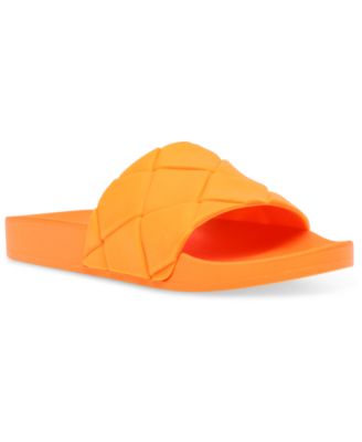 steve madden quilted slides
