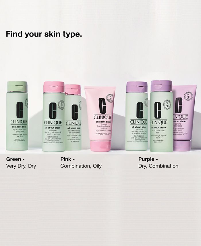 Clinique All About Clean™ Liquid Facial Soap Oily, 6.7 oz ...