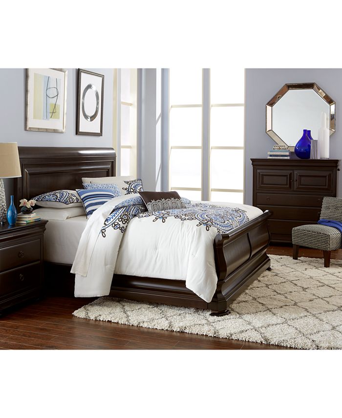 Furniture Closeout! Heathridge Queen Bed, Created for Macy's & Reviews Furniture Macy's