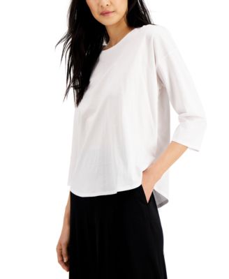 macys eileen fisher tops